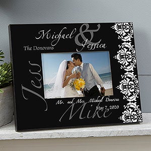 Personalized Wedding Picture Frames - Wedding Day