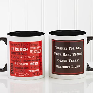 Personalized Coffee Mugs - Sports Coaches