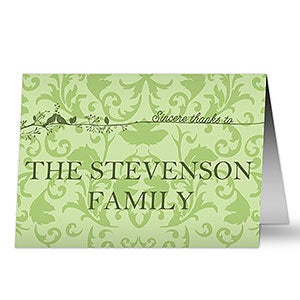 Personalized Thank You Cards - Sincere Thanks