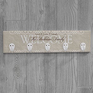 Personalized Key Racks - Welcome