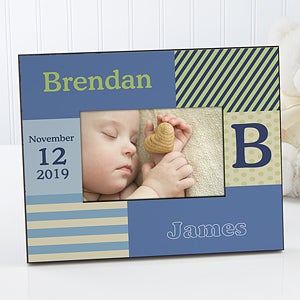 Baby Boy Personalized Picture Frames