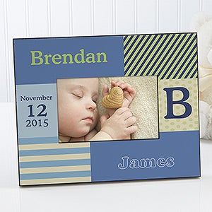 Baby Boy Personalized Picture Frames