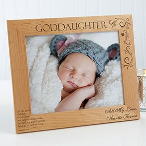 Godchild Personalized Picture Frame- 8 x 10