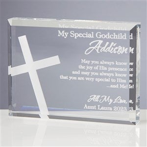 Personalized Religious Gifts - Godchild Keepsake