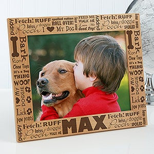 Good Dog!© Personalized Picture Frame- 8 x 10