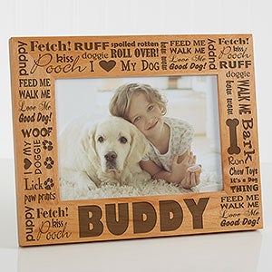 Good Dog! Personalized Picture Frame- 5 x 7