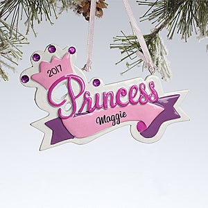 Princess Crown© Personalized Ornament