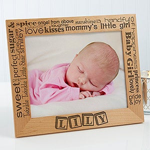 Our Pride and Joy Personalized 8X10 Frame- Horizontal