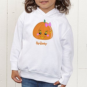 Miss Pumpkin Toddler Hooded Sweatshirt