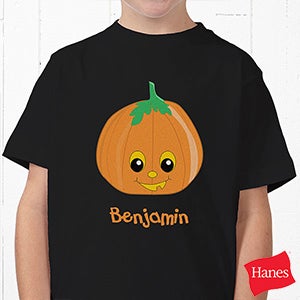 Pumpkin Pal Personalized Hanes® Youth T-Shirt