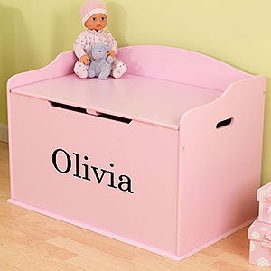 Personalized Toy Box for Girls - Kids Gifts