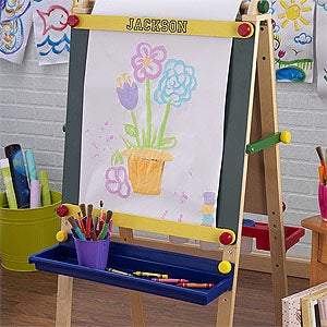 KidKraft Personalized Artist Easel for Kids