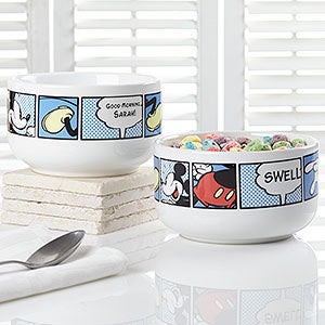 Personalized Disney Mickey Mouse Bowl