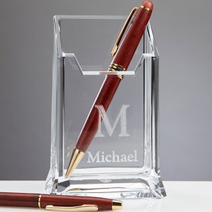 Personalized Pencil & Pen Holder   Initially Your