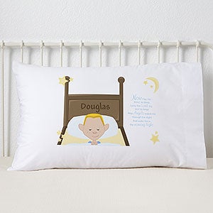 Personalized Boys Pillowcase - Bedtime Prayer