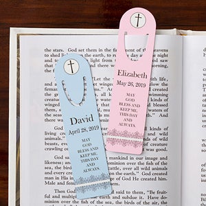 Personalized Christian Bookmarks - May God Bless Me