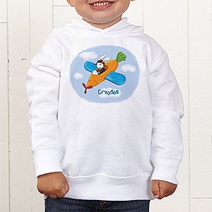 Personalized Toddler Easter Hoodies   Retro Rabbit