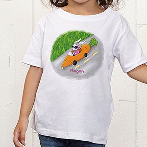 Retro Rabbit Easter Toddler T-Shirt