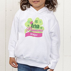 Girls Personalized Toddler Sweatshirt   Irish Princess