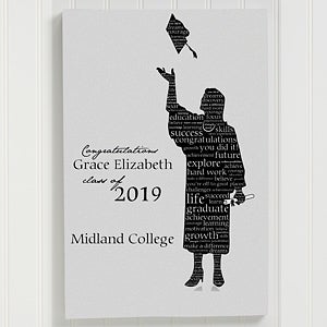 Graduation Guestbook Custom Art Print - 16x24