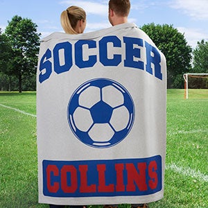 15 Sports Personalized 50x60 Sweatshirt Blanket