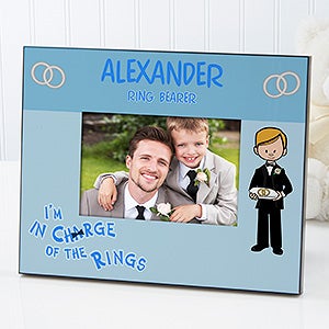 Personalized Wedding Picture Frames   Ring Bearer