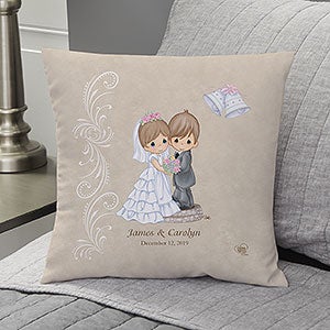 Personalized Wedding Pillow 14 Precious Moments