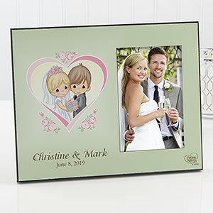 Personalized Wedding Picture Frames - Precious Moments Heart