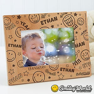 Personalized Picture Frames   Smiley Faces