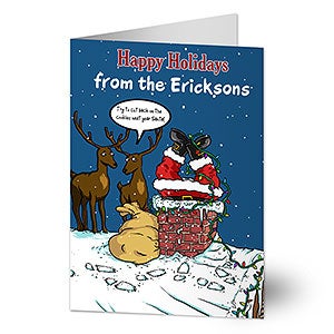 Merry Stressmas Personalized Christmas Cards