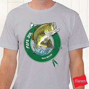 Fisherman Personalized Hanes® Adult T-Shirt