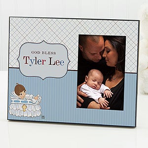 Personalized Christening Picture Frames - Precious Moments