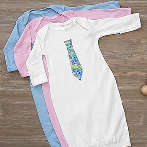 Personalized Baby Gown - Dressed For Success