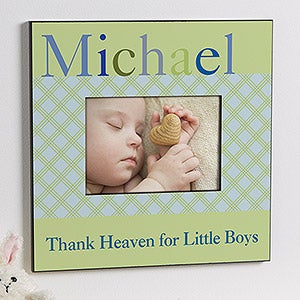 Personalized Baby Boy Picture Frames - Just for Them