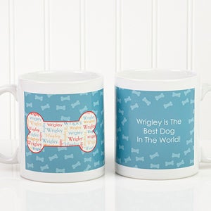 Personalized Coffee Mugs   I Love My Dog