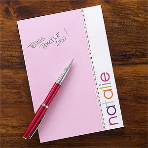 Personalized Kids Notepads for Girls