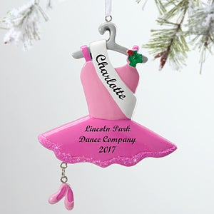 Ballerina© Personalized Ballet Ornament