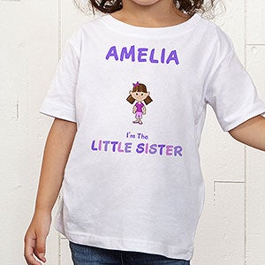 Sister Character© Personalized Toddler T-Shirt