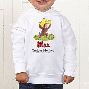 Persoanlized Curious George Sweatshirt for Toddlers