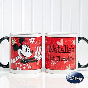 Personalized Christmas Coffee Mugs   Minnie Mouse