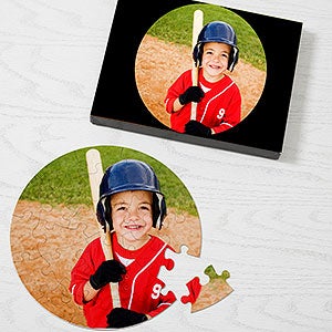 Personalized Round Photo Puzzles - Your Picture