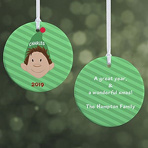 Personalized Christmas Ornaments - Christmas Characters - 2-Sided