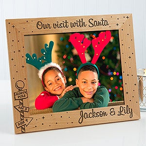 Santa & Me Personalized Frame- 8 x 10