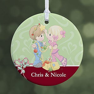 Personalized Christmas Ornaments - Precious Moments Couple