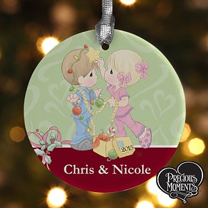 Personalized Christmas Ornaments   Precious Moments Couple