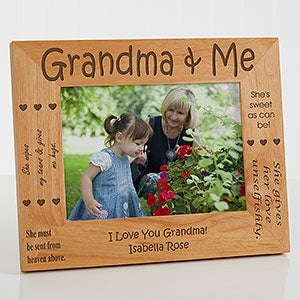 Sweet Grandparents Personalized Photo Frame- 5 x 7