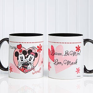 Personalized Mickey Mouse & Minnie Mouse Coffee Mugs - You're Sweet