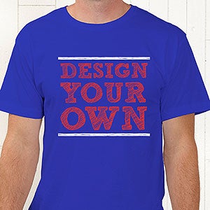 Create Your Own Custom T-Shirts - Royal Blue