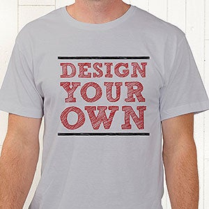 Make Your Own Custom T-Shirt - Light Grey