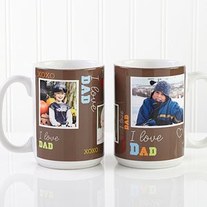 Personalized Large Photo Coffee Mug for Him - Loving You